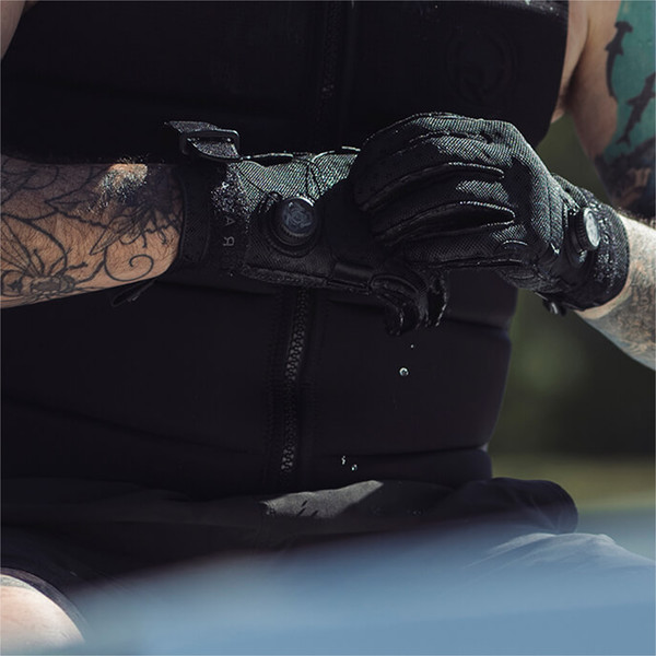 2023 Radar VaporK Boa InsideOut Wakeboarding Gloves R23GLVAK